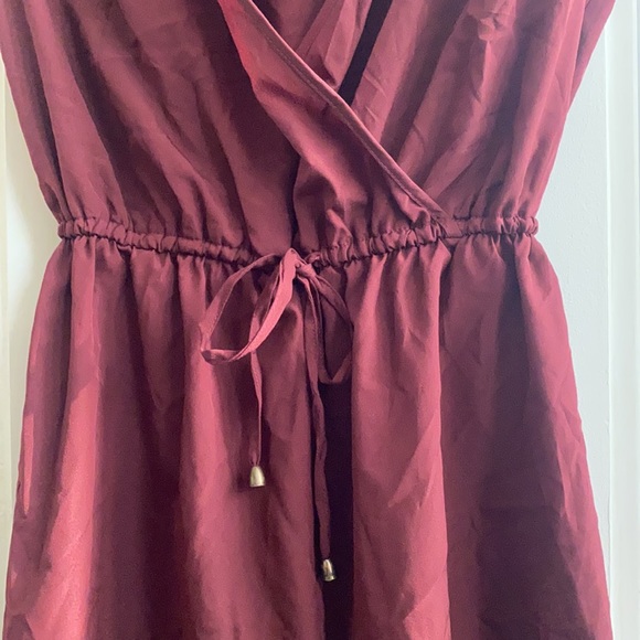 Atmosphere Short Sleeve V-Neck Romper Size 6 - Picture 11 of 13